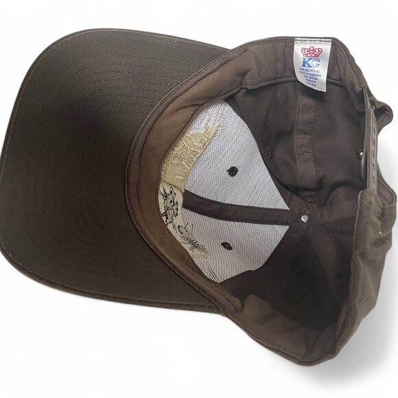 Tampa Bay Downs Thoroughbred Racing Brown Snapback Ball Cap Horse - Picture 4 of 4